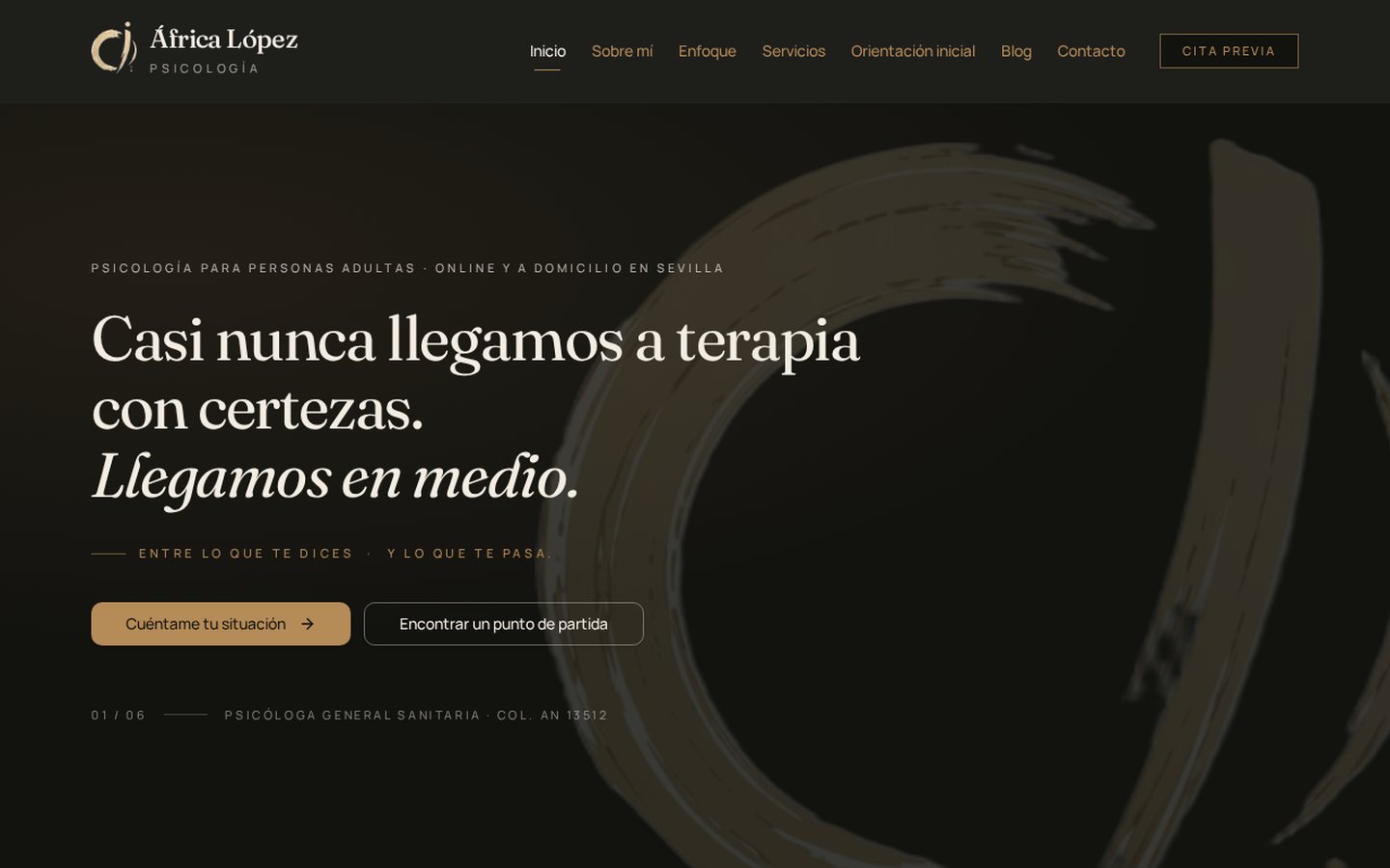 Web de África López Psicología